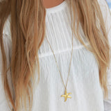 LOVE IBIZA Lange Halskette "STARFISH" mit Seestern-Anhänger