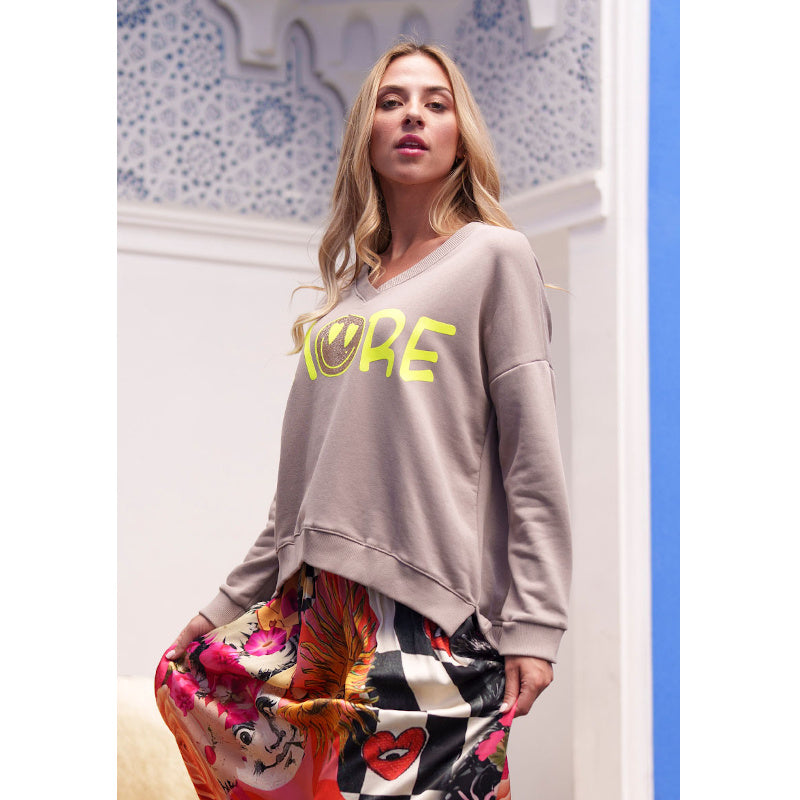 Mg8385 Sweat Beige Gelb More 2