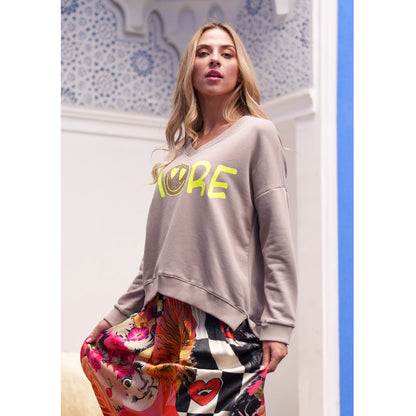 Mg8385 Sweat Beige Gelb More 2