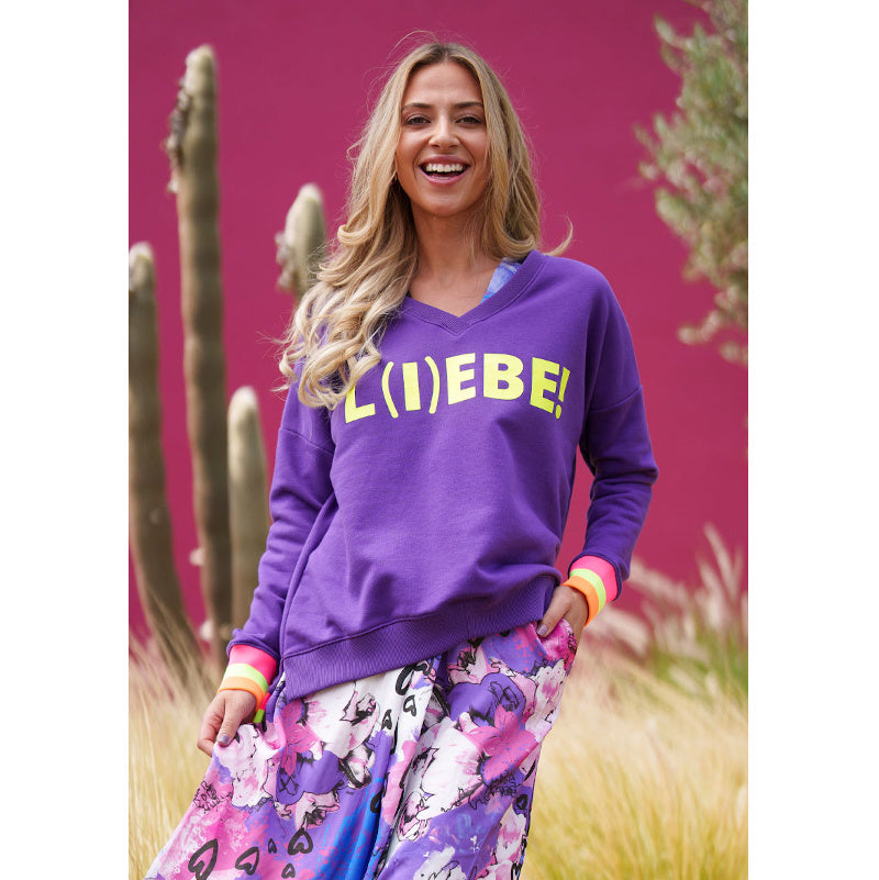 Mg8462 Sweat L(i)ebe Lila 1