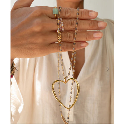 Necklace Big Love Sunstone D