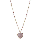 Necklace Rose Heart A