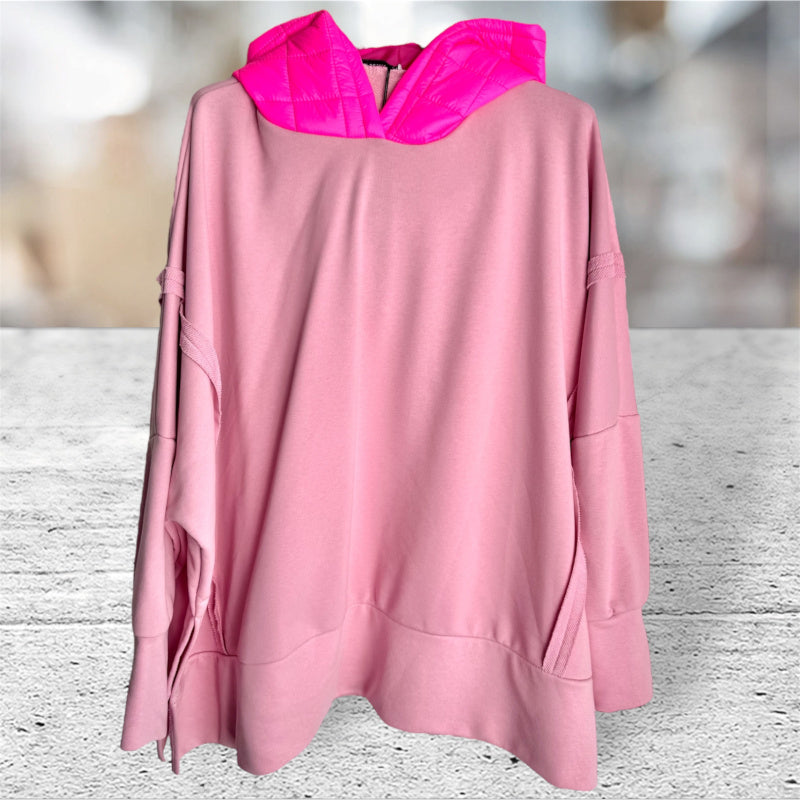Hoodie "PINK HOOD", in 3 Farben