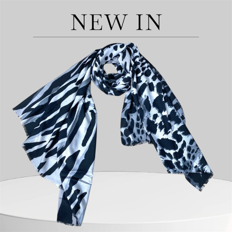 Viskose Schal "ANIMAL", in 2 Farben