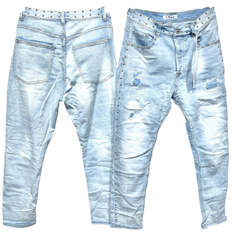 SEXY WOMAN Jeans "RIVETS" mit Nieten