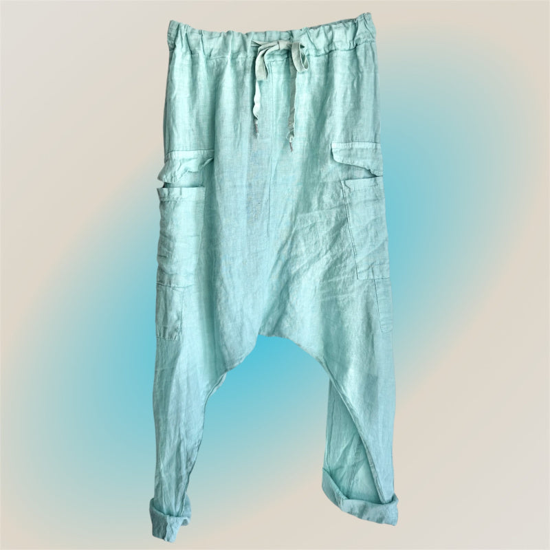 Leinen Baggy Hose "LINO"