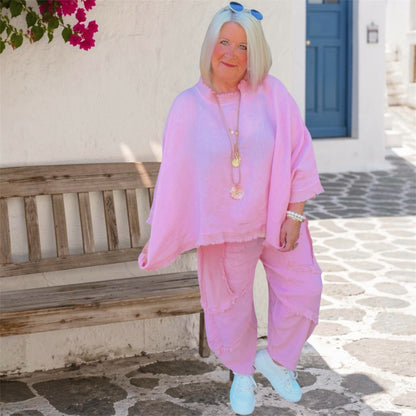 2-Teiler "ASKIM", candy rosa