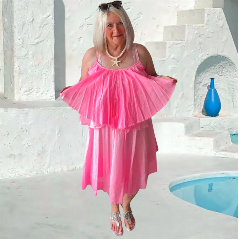 Trägerkleid "KATINKA", candy pink