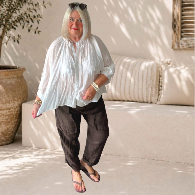 Bluse "DREAM", creme