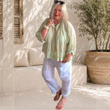 Bluse "DREAM", pistazie