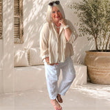 Bluse "DREAM", beige