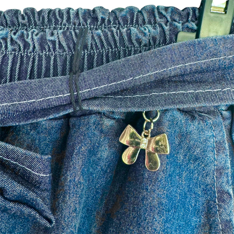 Ballon Jeans "BOW", dark denim