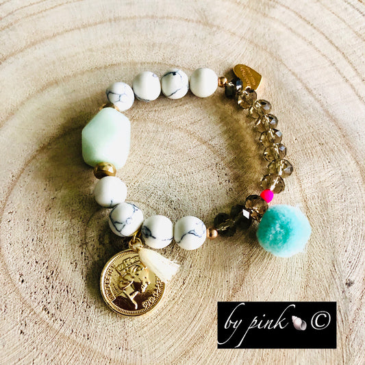 Pink Armband Coin