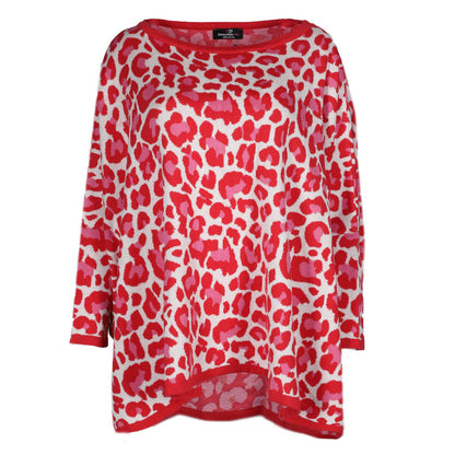 Poncho Pullover Leo Pink
