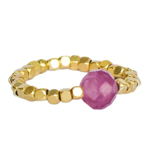 Ring Peggy Pink Tourmalin A