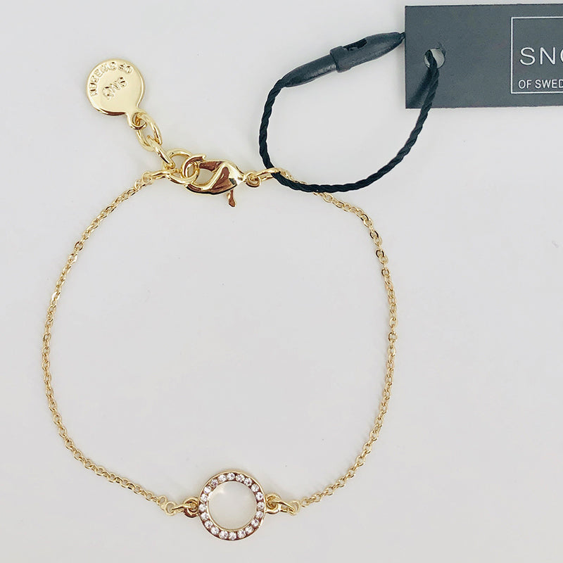 SnÖ Of Sweden Armband Gold 027