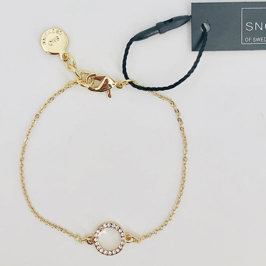 SnÖ Of Sweden Armband Gold 027