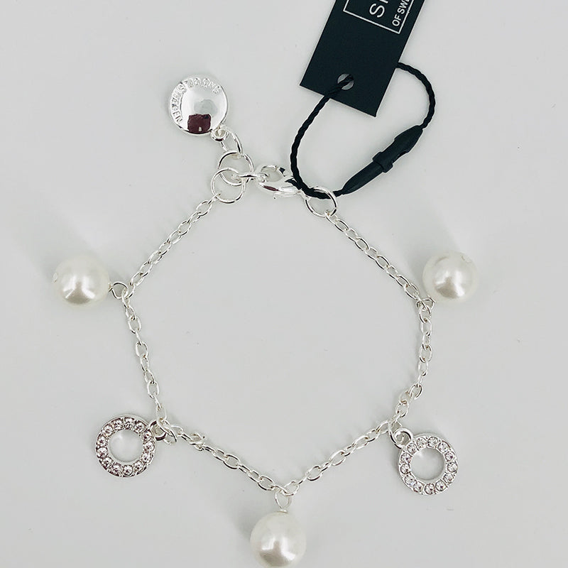 SnÖ Of Sweden Armband Silber 012