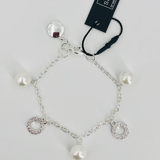 SnÖ Of Sweden Armband Silber 012