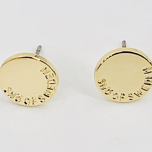 SnÖ Of Sweden Ohrstecker Gold 016