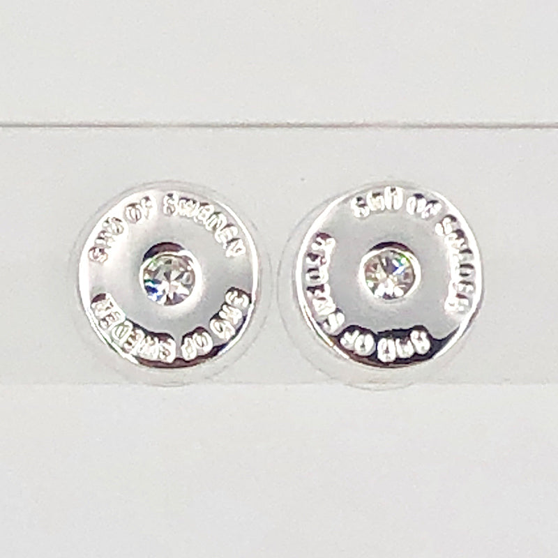 SnÖ Of Sweden Ohrstecker Silber 017