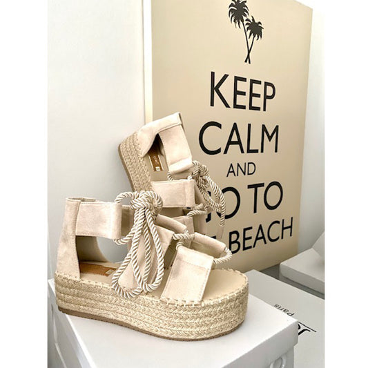 Sandale Beige
