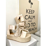 Sandale Beige