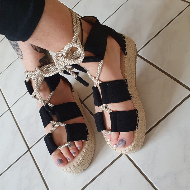 Sandale Schwarz A