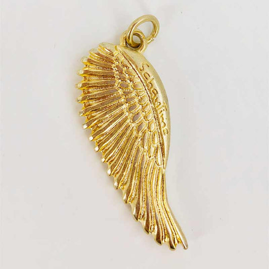 Schautime Amulett Flügel Gold M 1