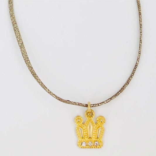 Schautime Amulett Krone Gold S 2