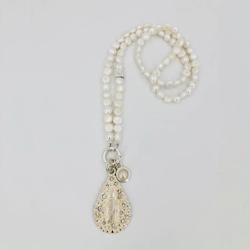 Schautime Amulett Madonna Silver L 2