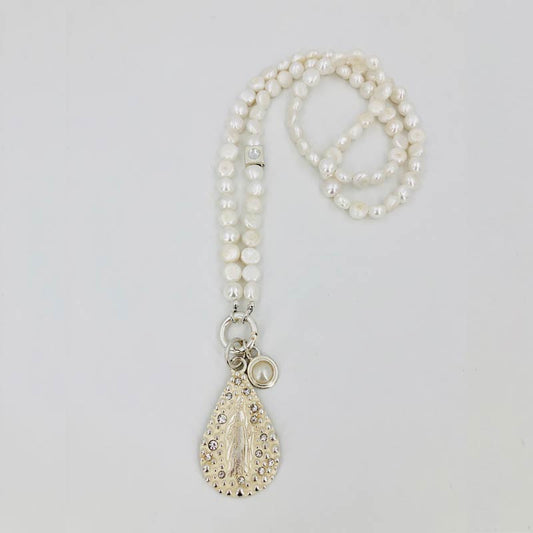 Schautime Amulett Madonna Silver L 2