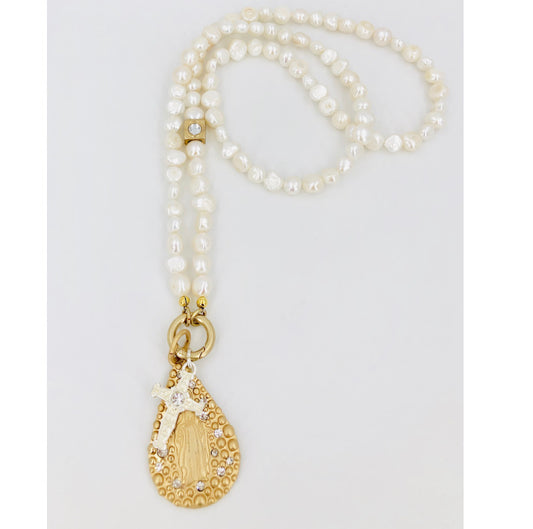 Schautime Amulett Madonna Gold L 2