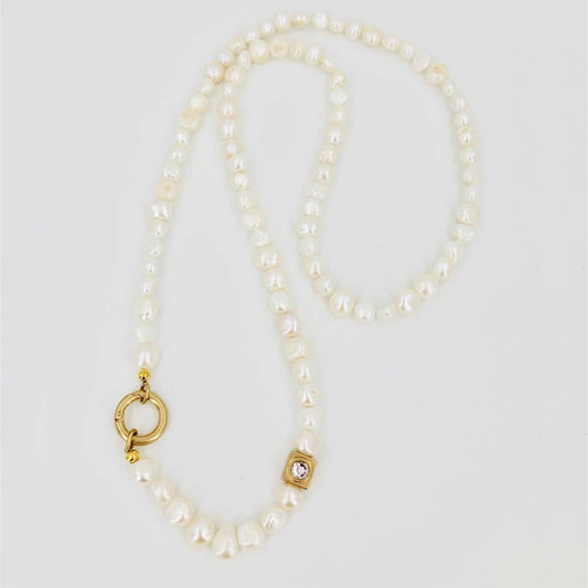 Schautime Kette Perle Gold 1