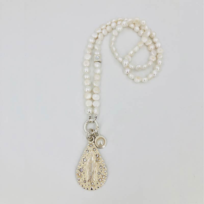 Schautime Kette Perle Silver 2