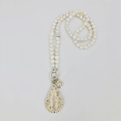 Schautime Kette Perle Silver 2