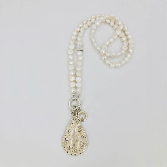Schautime Kette Perle Silver 2