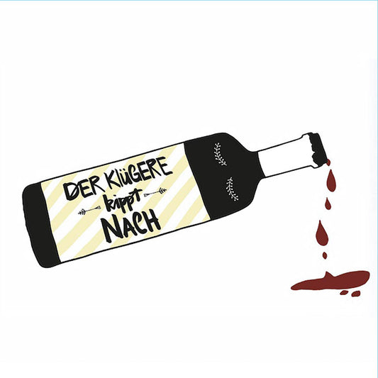 Serviette Der Klügere