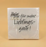 Servietten Lieblingsgäste