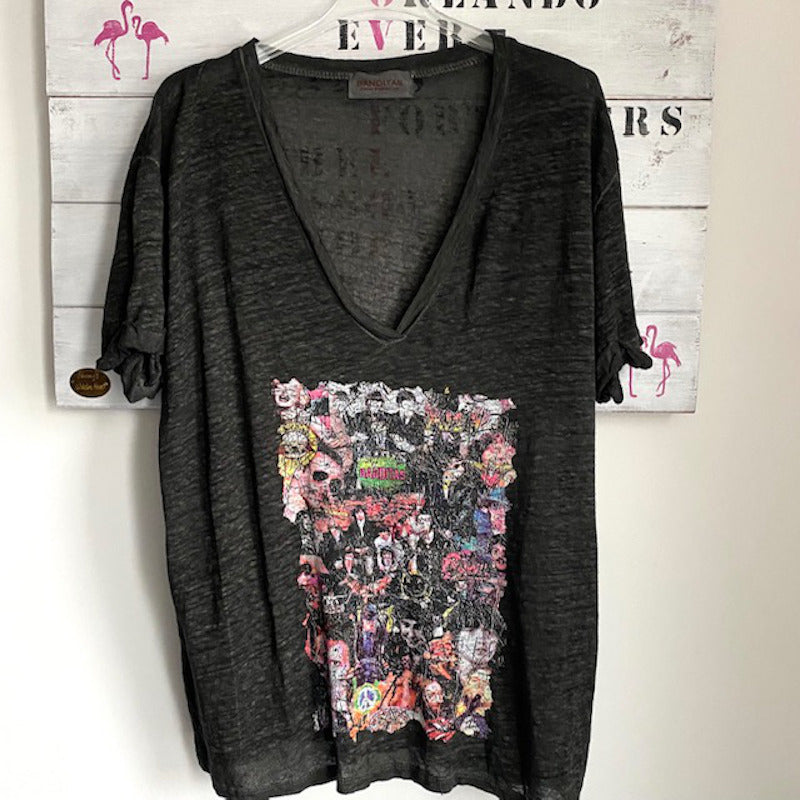 Shirt Dubai Stampa Grau