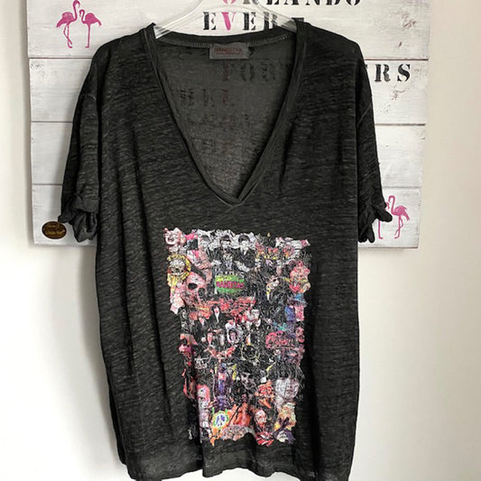 Shirt Dubai Stampa Grau