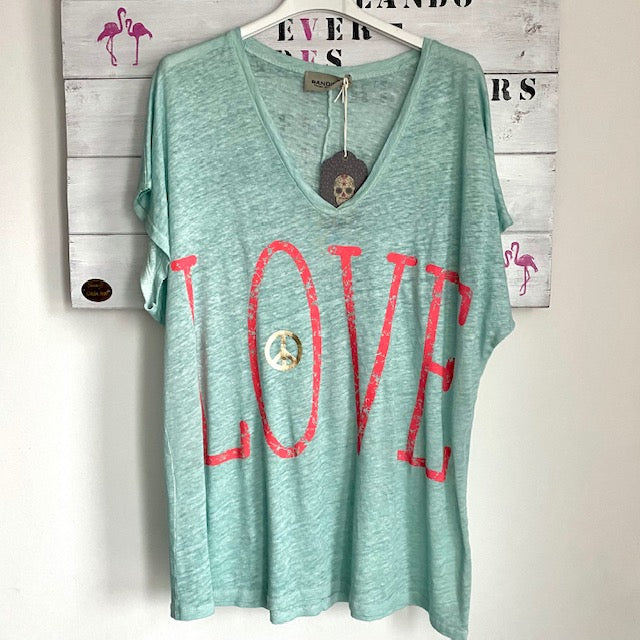 Shirt Love Mint