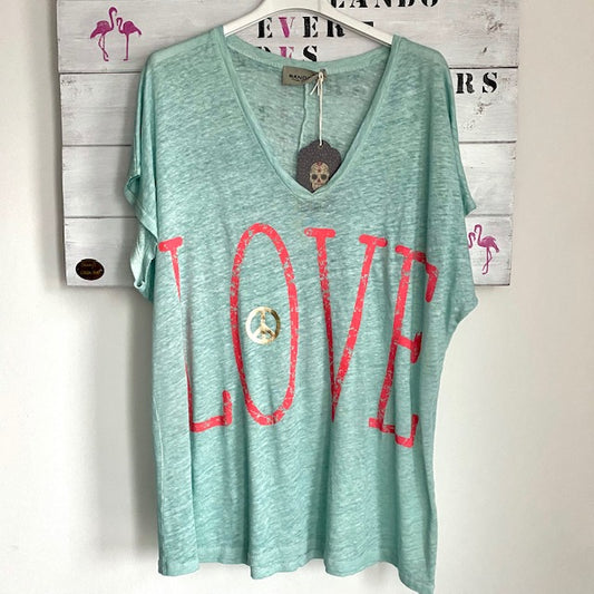 Shirt Love Mint