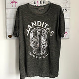 Shirt Skull Grau