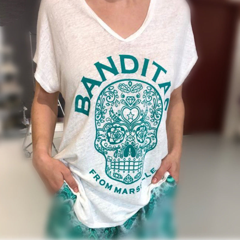 Shirt Skull Weiß 2