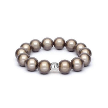Taupe Silber 14mm