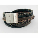 Thomss For Men Lederarmband Brown 4 Reihig 02