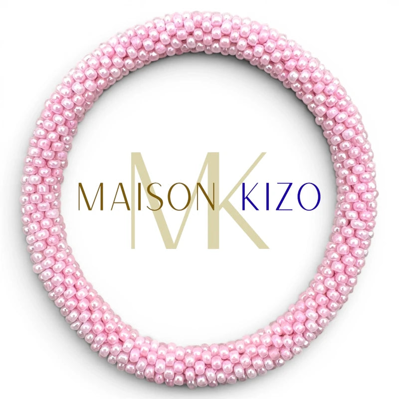 Maison KIZO - nepalesisches Roll-on Armband, rosa