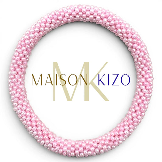 Maison KIZO - nepalesisches Roll-on Armband, rosa