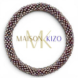 Maison KIZO - nepalesisches Roll-on Armband, rosé irisierend